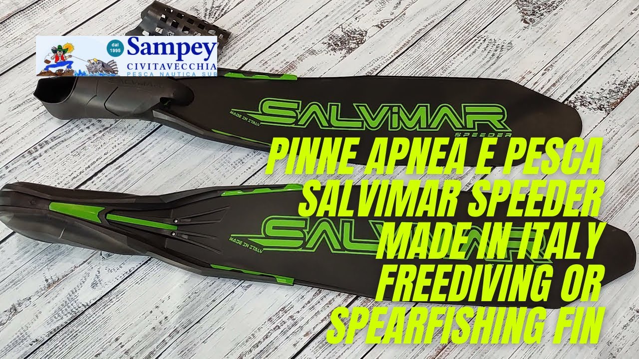 Pinne Apnea e Pesca Salvimar Speeder Made In Italy Freediving or Spearfishing Fin