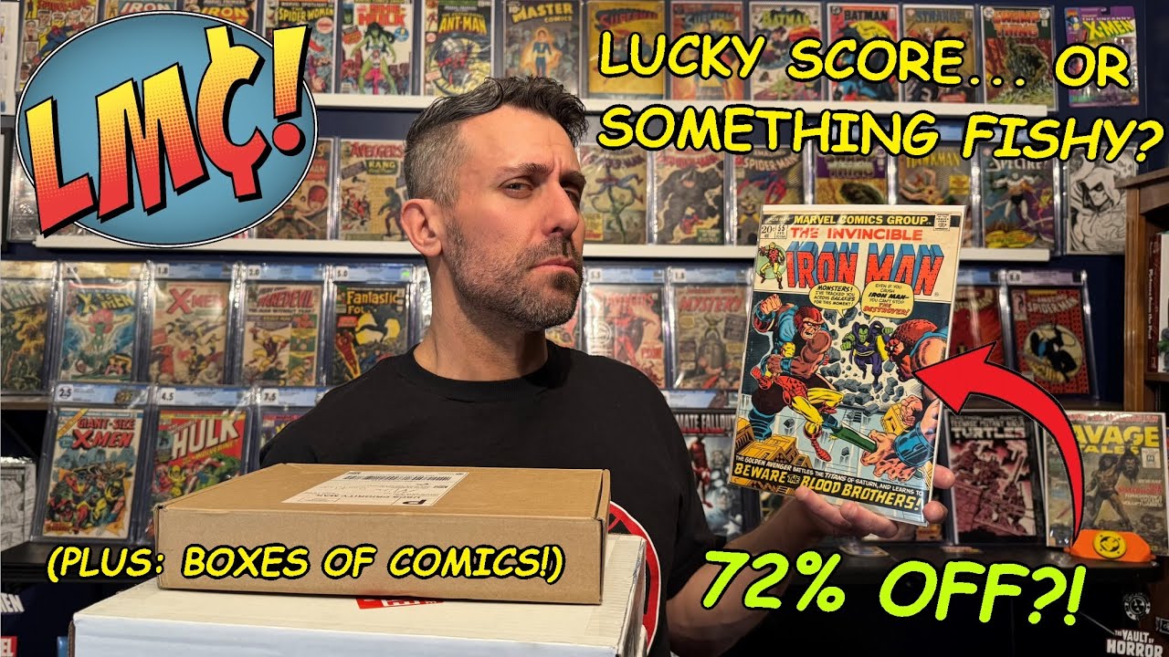 Did I Get Lucky on this Major Bronze-Age Key… or is Something Fishy Going On? Plus: Boxes of Comics!