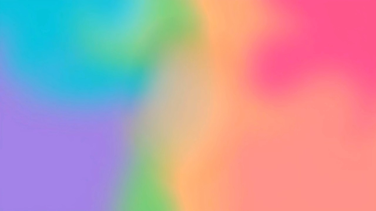 Dreamy Pastel Aura Screensaver for TV | Slow Moving Color Blend for Relax, Study & Sleep
