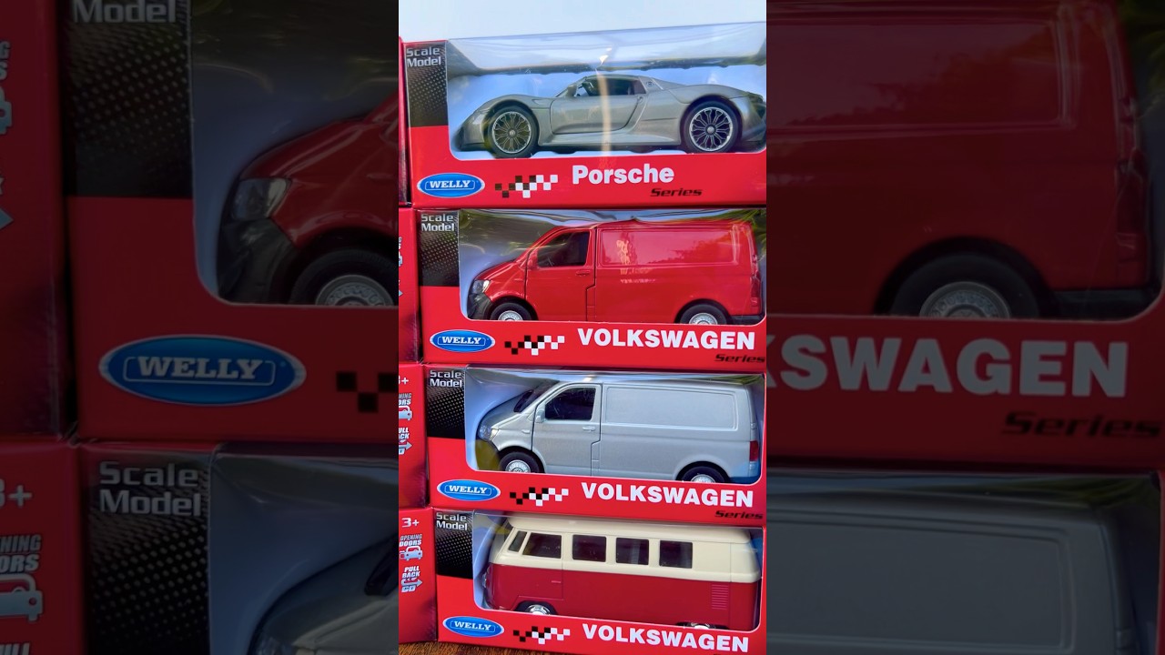 Welly NEX Diecast Unboxing - VW, Mercedes, Porsche & More 1/32