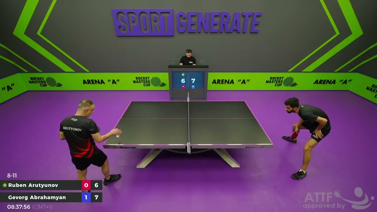 Table Tennis | R.Arutyunov - G.Abrahamyan | 20.02.2026 08:30 (CET) | RMC 35130719