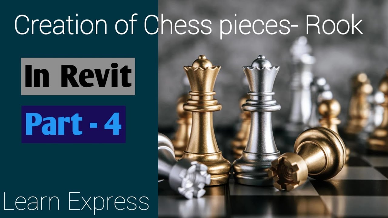 Creation of chess board rook in revit || by Er.B.Nijithkumar