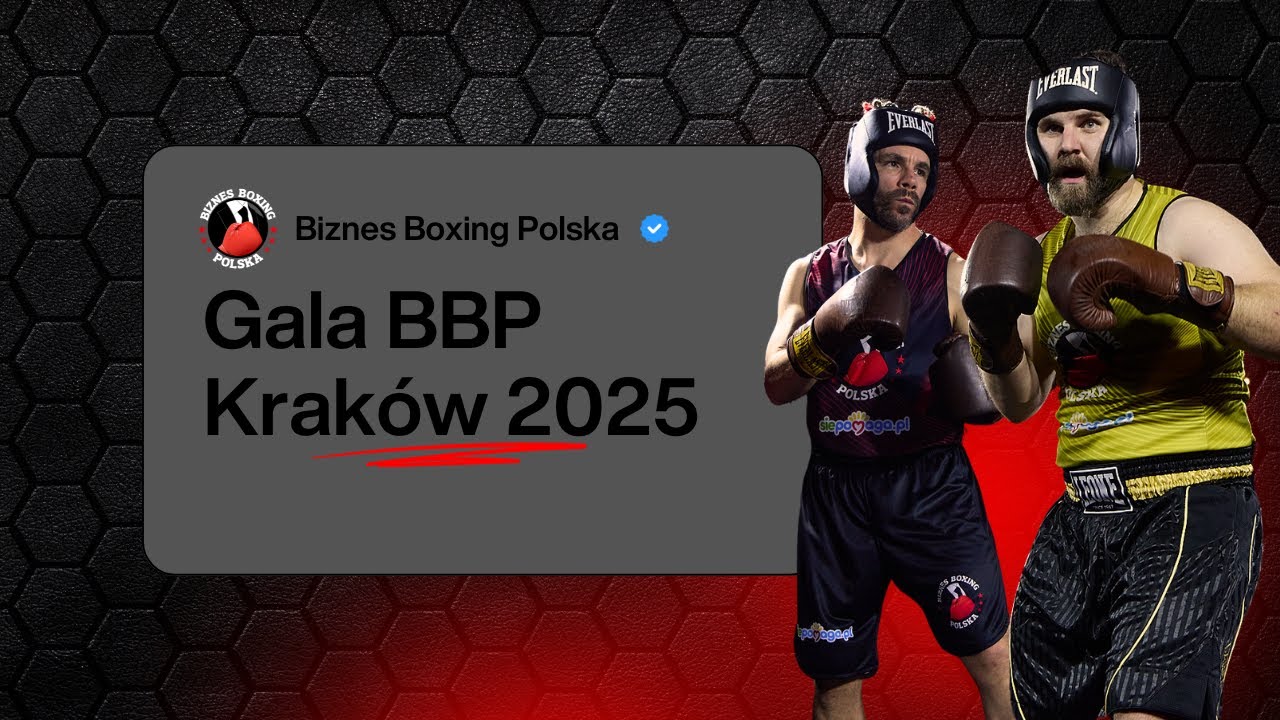 Gala Biznes Boxing Polska w Krakowie - 15 listopada 2025 .