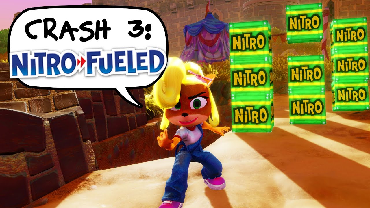 Can you beat Crash Bandicoot 3 if every crate is a Nitro?