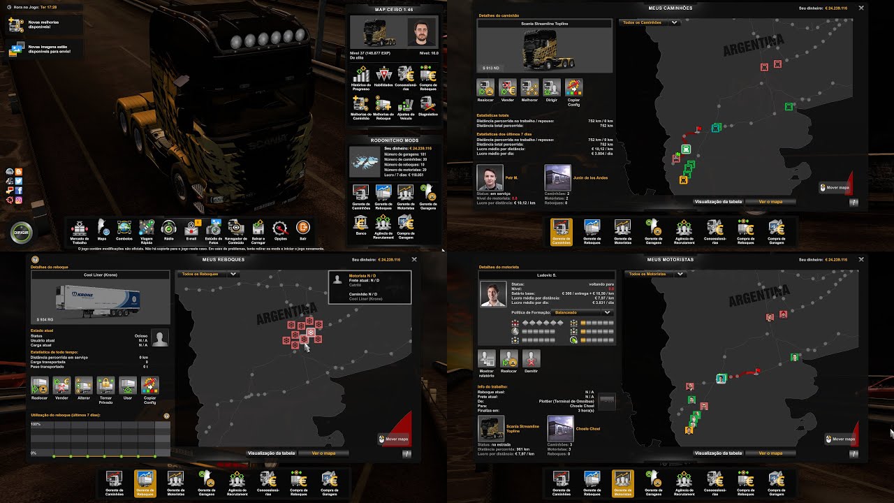 ETS2 1.46.2.13S 178/01/178/2023/1176PROFILE MAP CEIBO 2.2 BY CEIBO BY RODONITCHO MODS 2.0 1.46