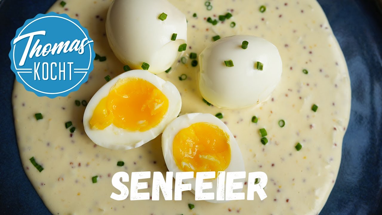Senfeier - einfach und lecker
