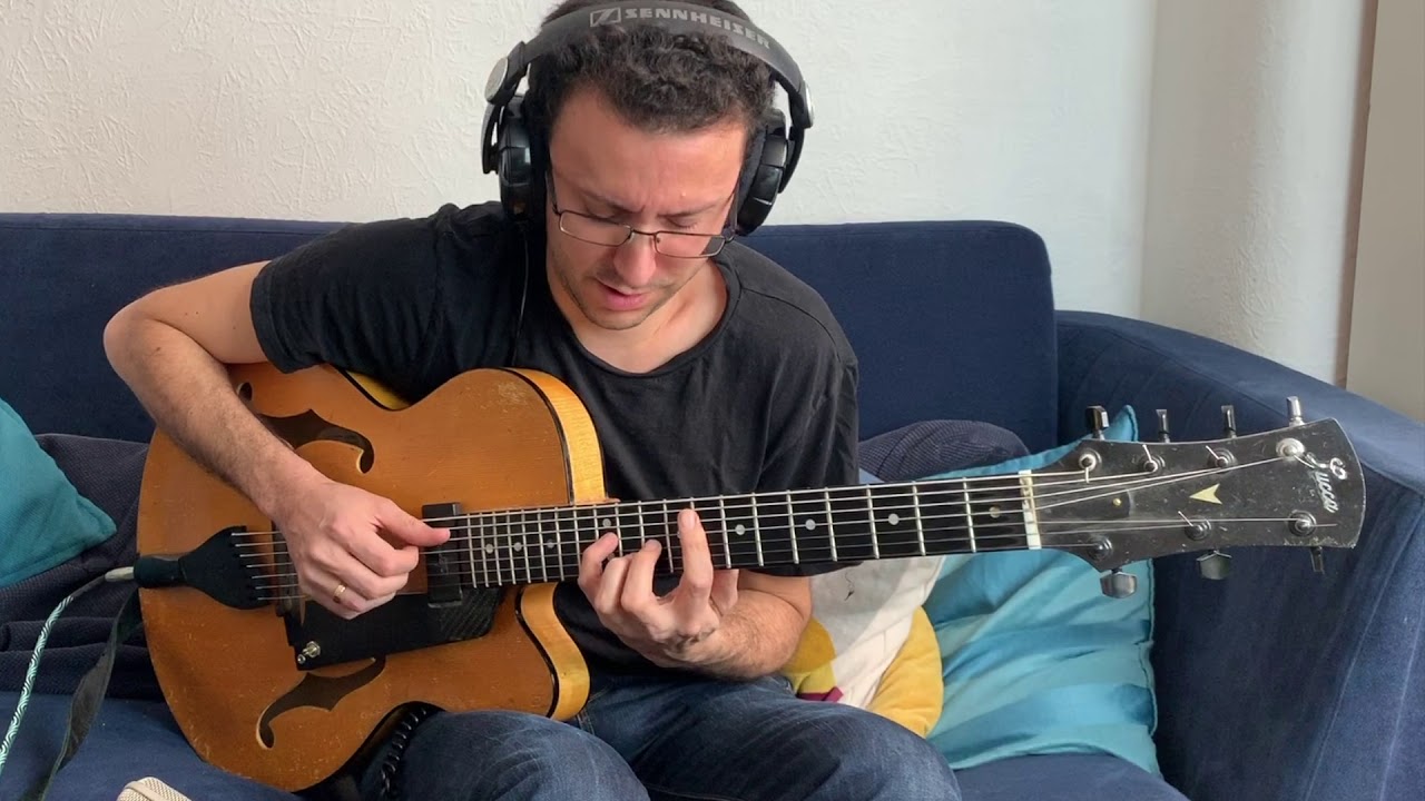 I'm old fashioned, solo 7 string jazz guitar