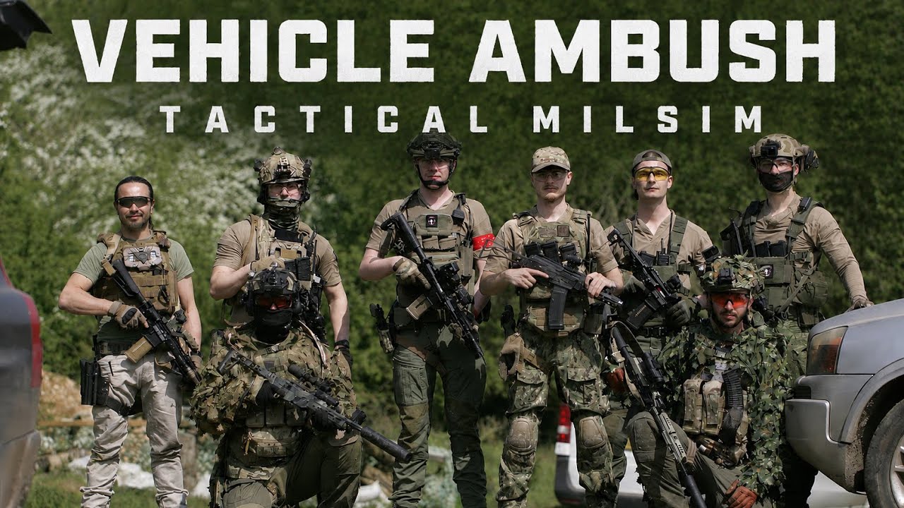Vehicle Ambushes in the Most Intense Airsoft Milsim Ever