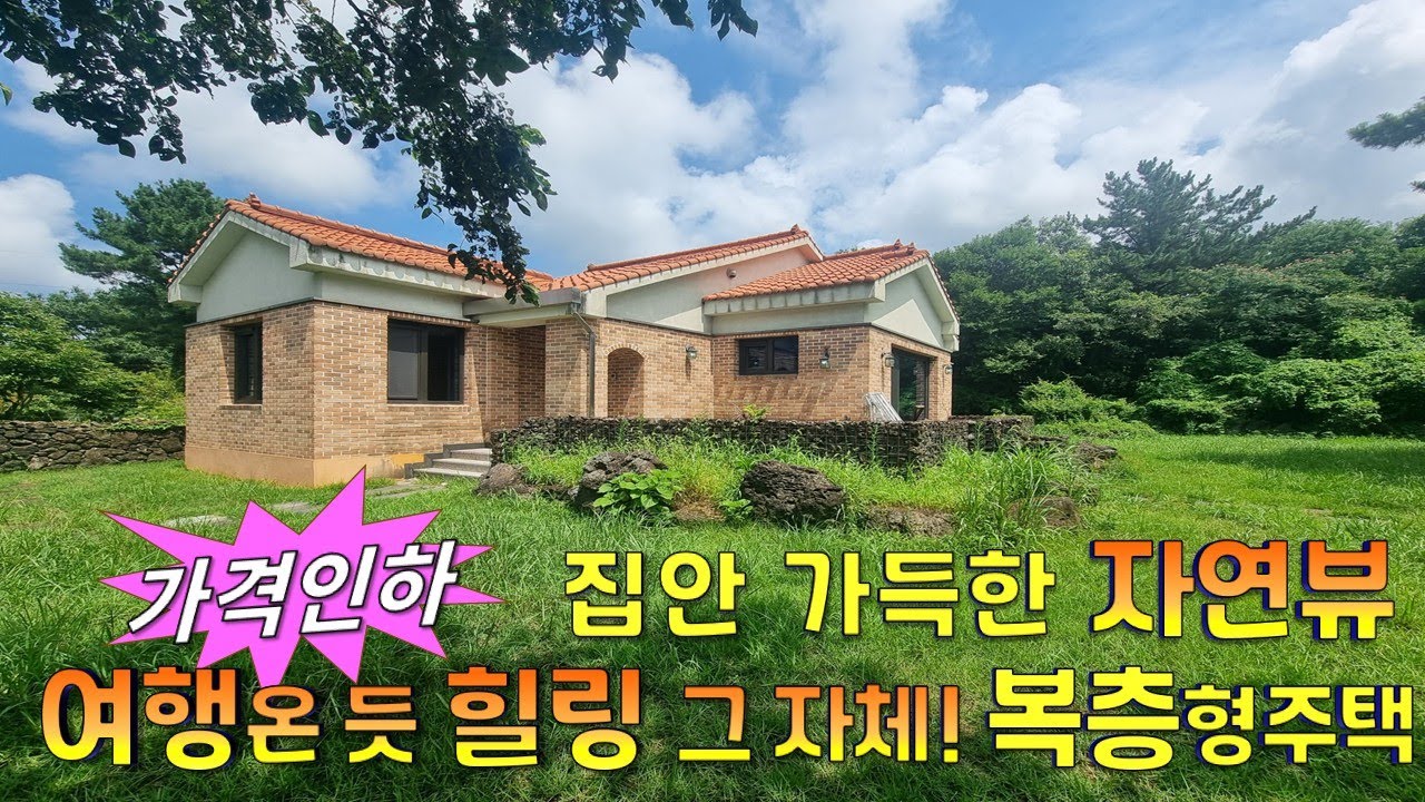 제주살이 로망🌿돌담길 따라 들어서는 제주🏡감성 가득한 공간_[제주도 부동산]