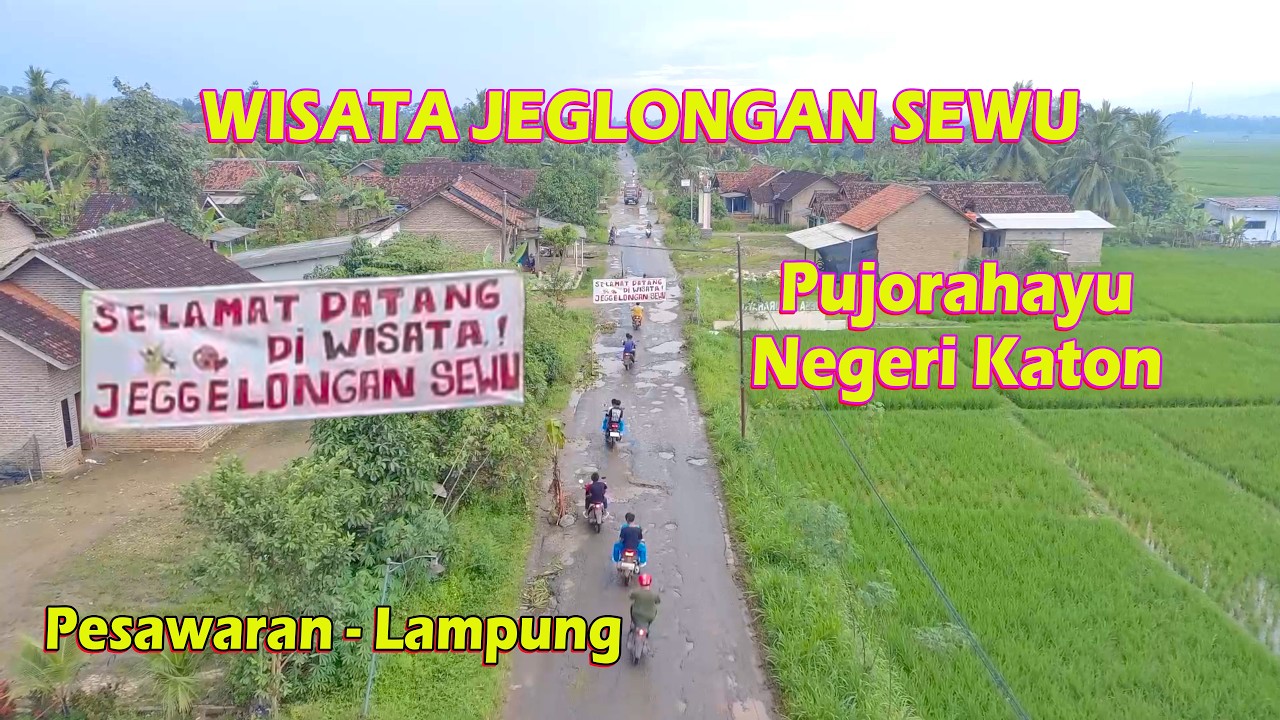 Wisata Jegelongan Sewu! Jalan Desa Pujorahayu Semakin Memprihatinkan #pujorahayu #pesawaran #lampung