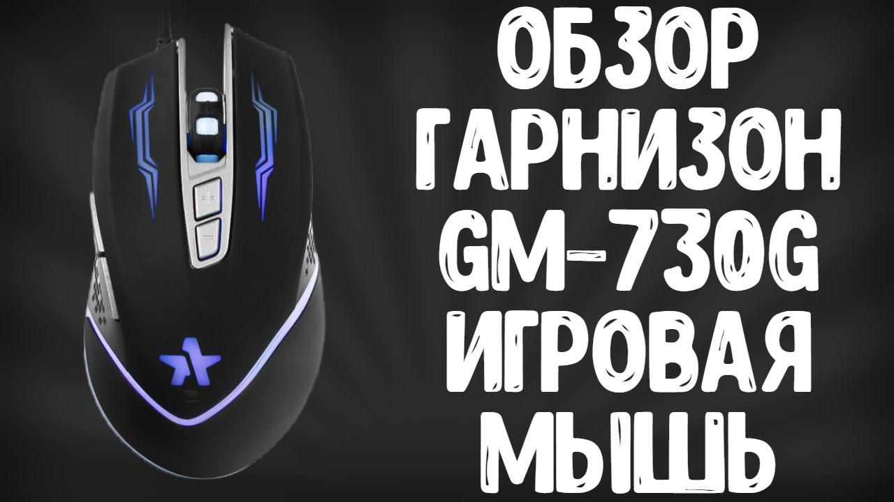ОБЗОР ГАРНИЗОН GM-730G АСТЕРИОН | БЮДЖЕТНАЯ ИГРОВАЯ МЫШЬ ЗА 400 РУБЛЕЙ