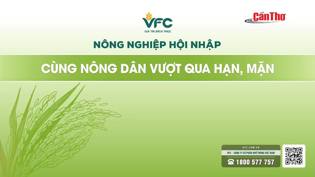 [🔴Live] Cùng nông dân vượt qua hạn, mặn | VFC - Nông nghiệp hội nhập | NNST