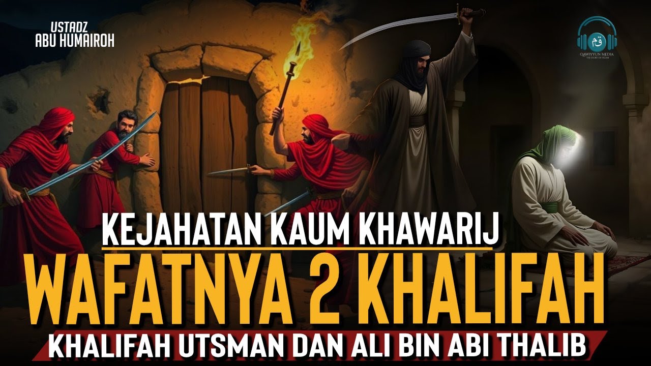 Kisah Dua Khalifah dibunuh secara Sadis yang disebabkan Kaum Pembangkang Khawarij | Utsman dan Ali
