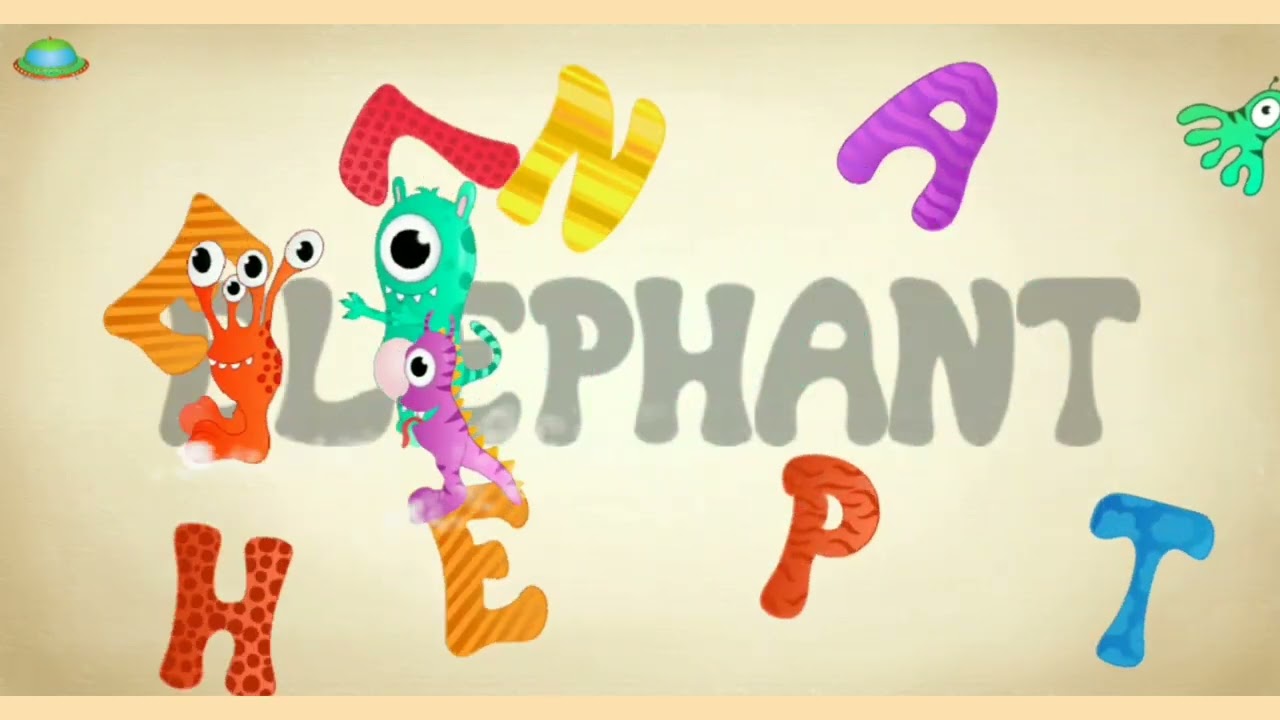Happy Alphabet😃Learn English Part 1 (A-H)🔤