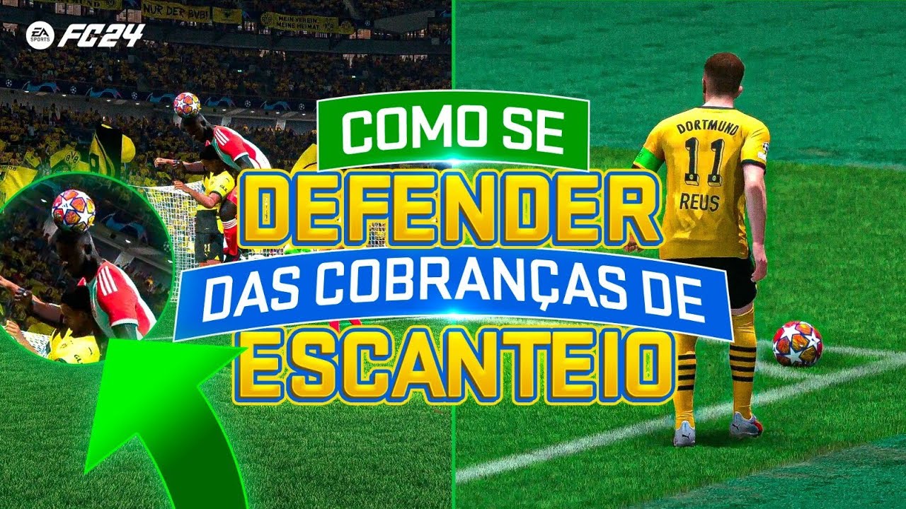 FC 24 | Você está MARCANDO ERRADO no ESCANTEIO! Tutorial COMO SE DEFENDER NO ESCANTEIO!