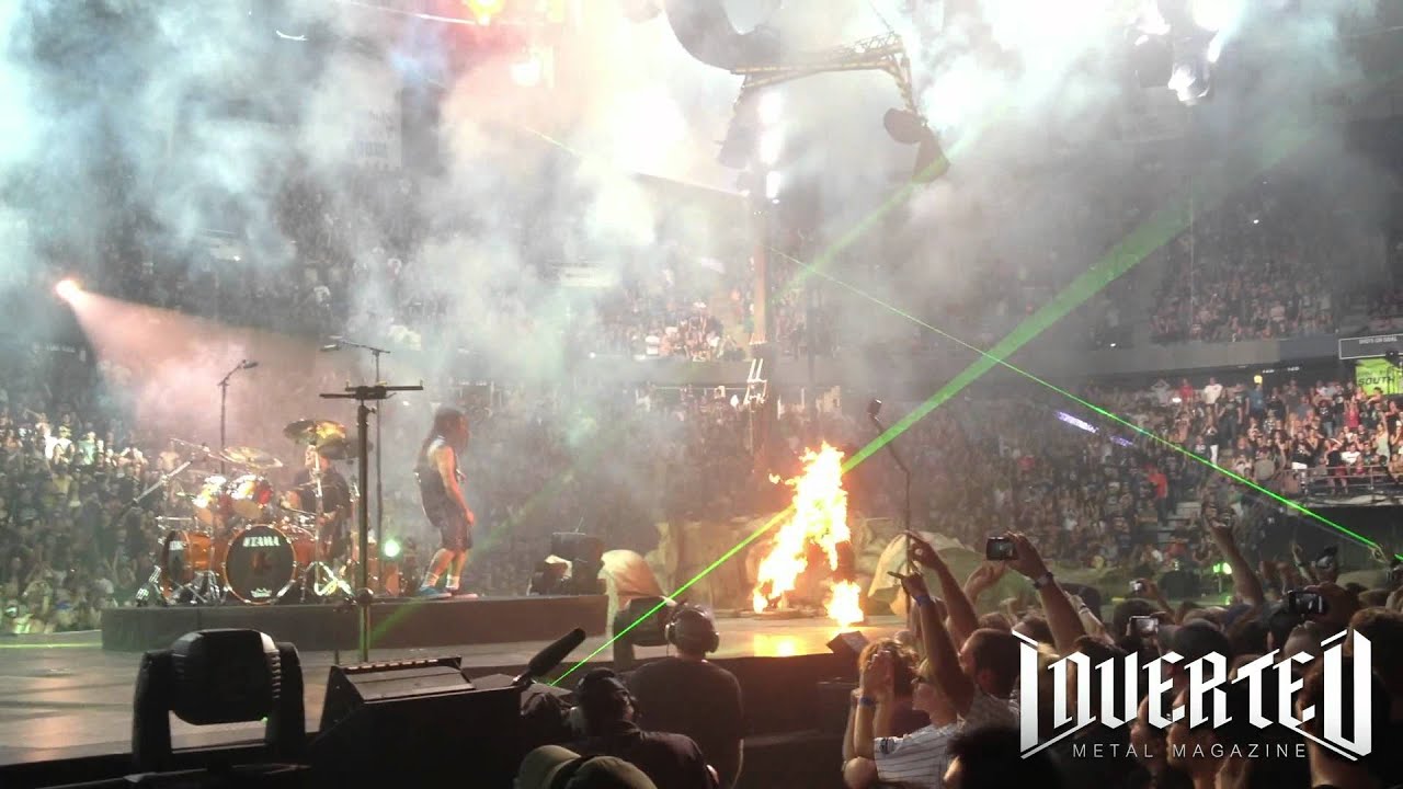 Metallica Stage Accident In Edmonton 2012