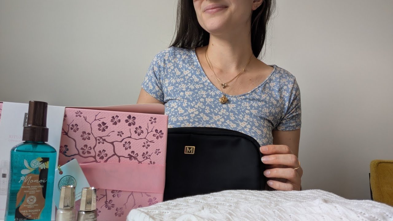 ASMR Birthday Haul 🥳☀️ Whispering, tapping, fabric sounds