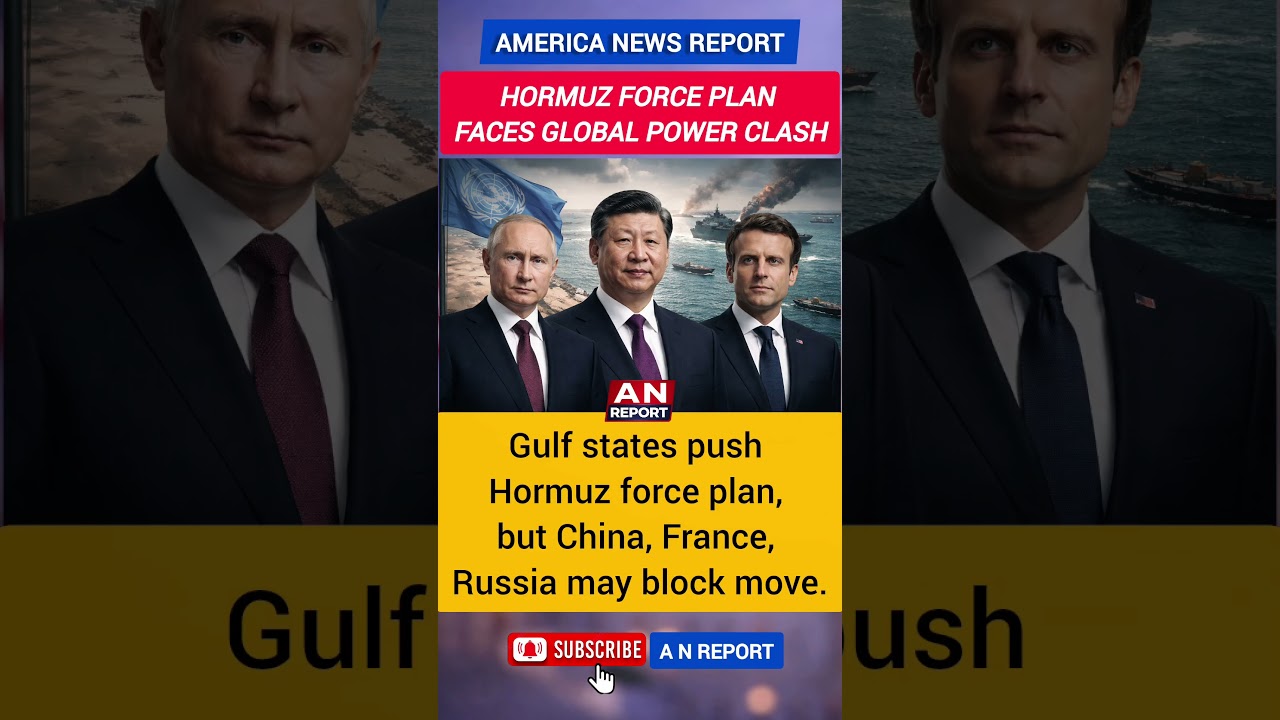 Gulf States Seek Hormuz Force | China, France, Russia May Veto Plan | Oil Route Risk | A N REPORT