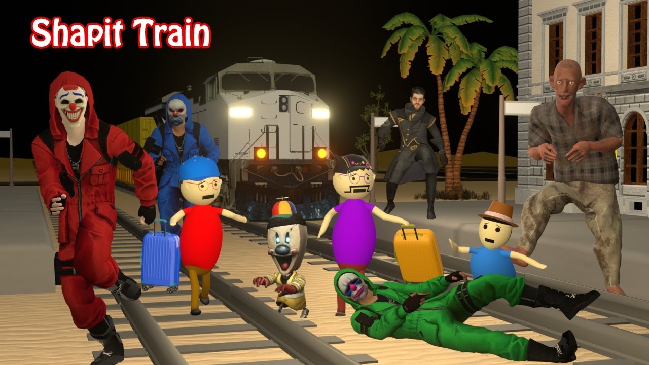 Gulli Bulli In Shapit Train Part 1 | Horror Train | Gulli Bulli | MJOH Toons