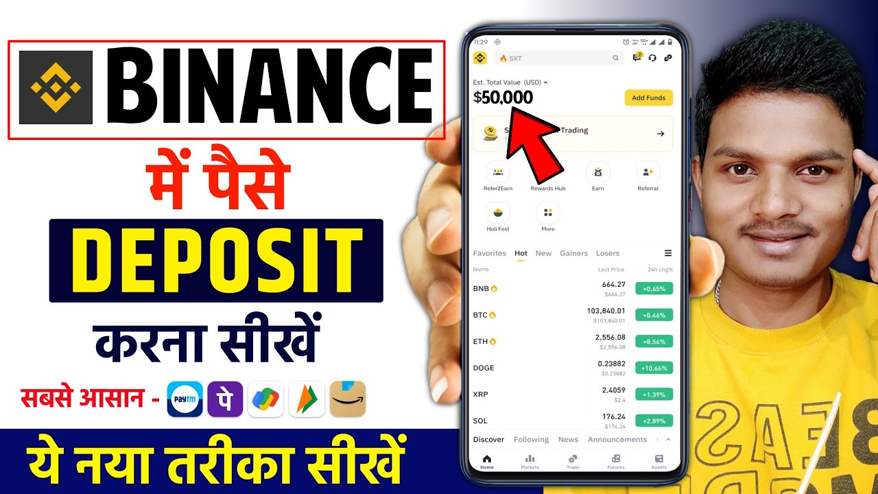 How To Deposit Money In Binance 2025 | Binance Me Deposit Kaise Kare | How to Add Money In Binance