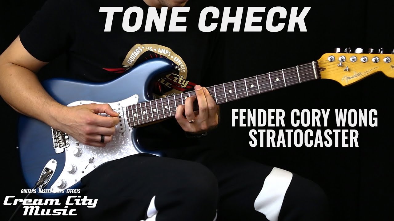 TONE CHECK: Fender Cory Wong Stratocaster Demo | No Talking