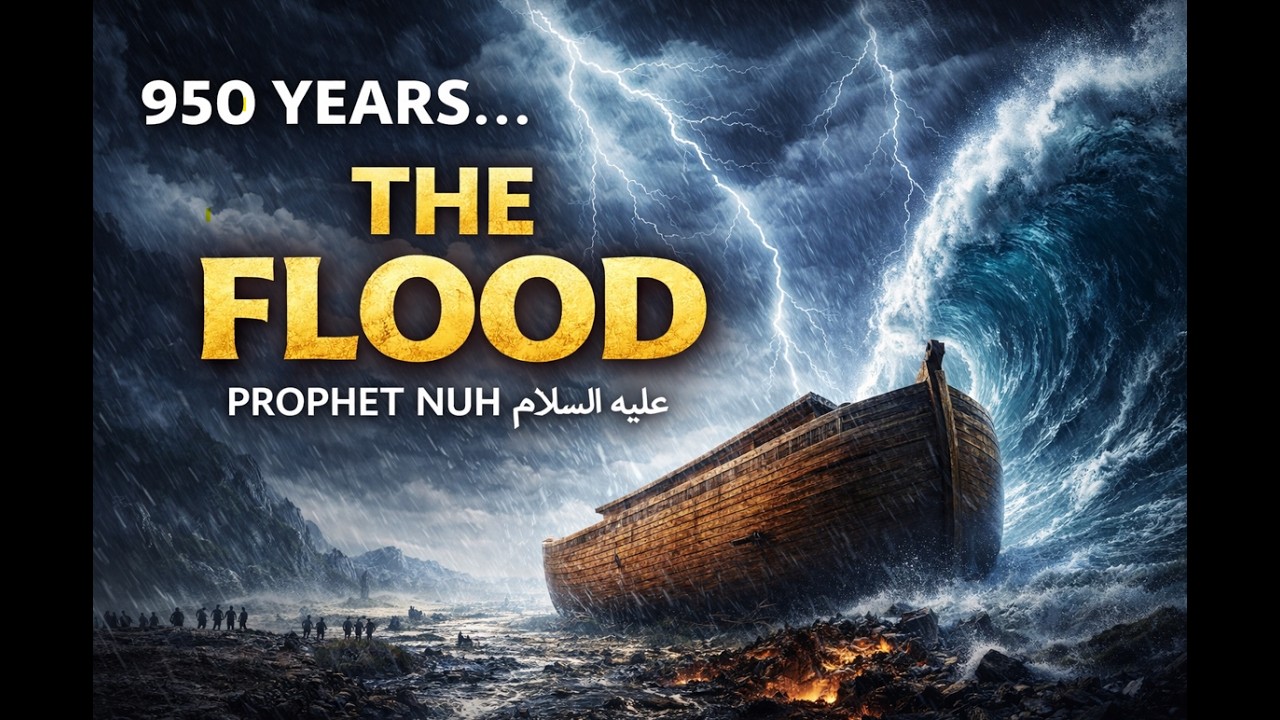 Prophet Nuh AS:  950 Years of Patience, The flood story
