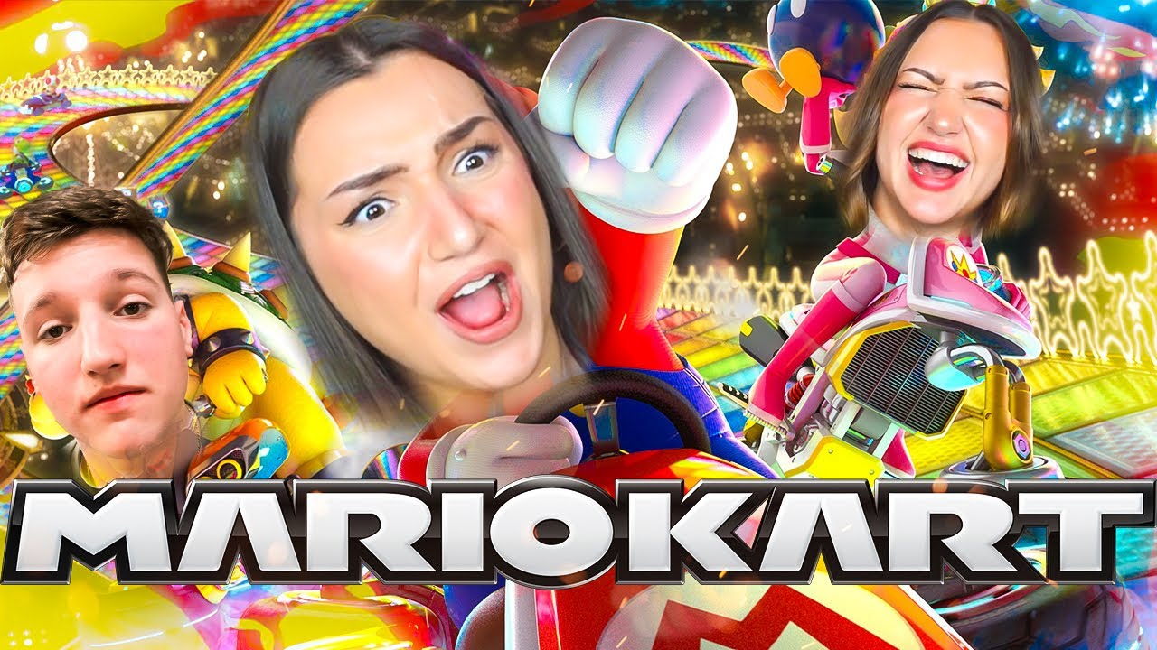 Es ist ein BRUCH.....Faton VS Hona VS Tuti in Mario Kart