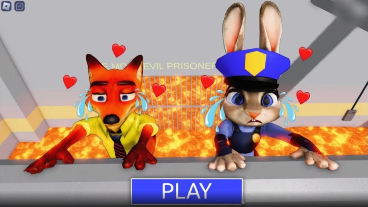 Zootopia prison run escape obby |OBBY ROBLOX|| Full Gameplay Walkthrough no death 4k #roblox #obby