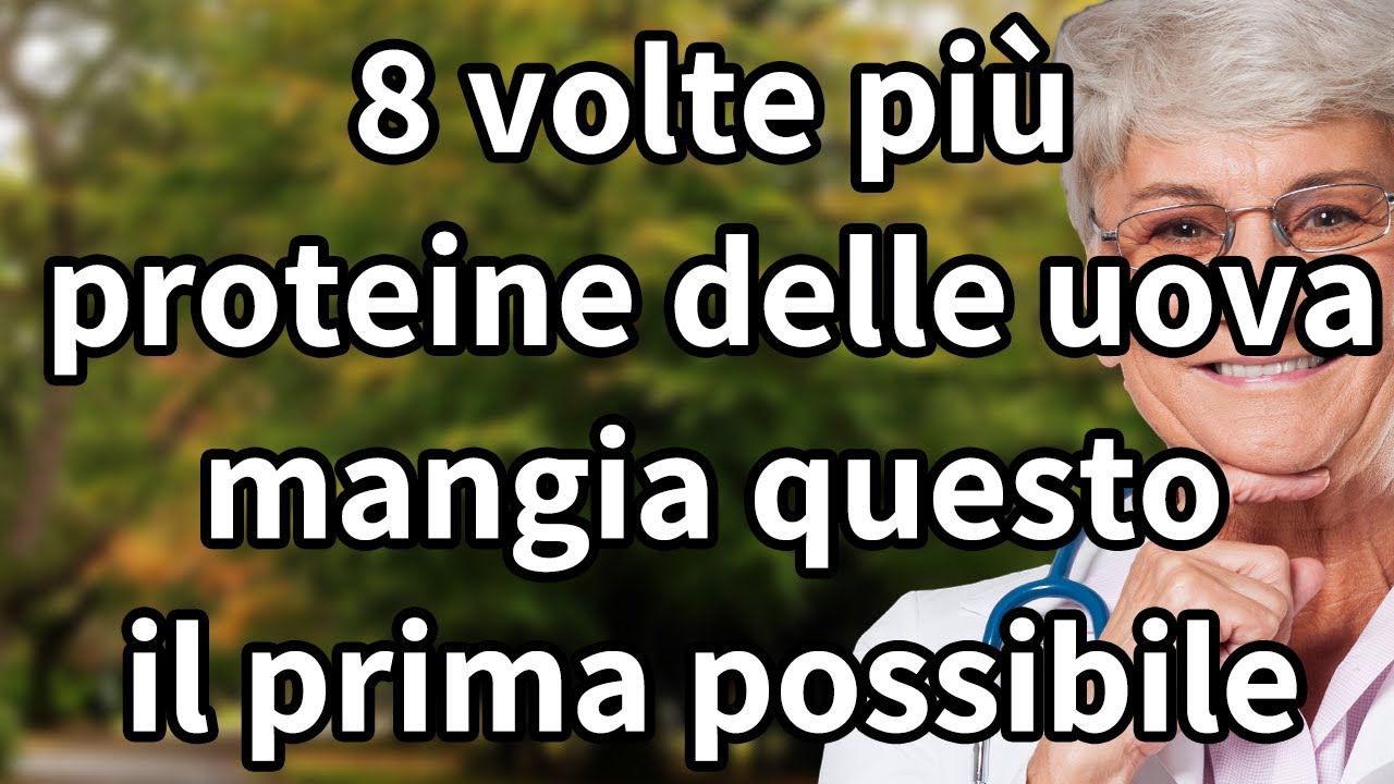 Previeni la PERDITA Muscolare Dopo i 60 anni: Questo ALIMENTO Contiene più PROTEINE delle Uova