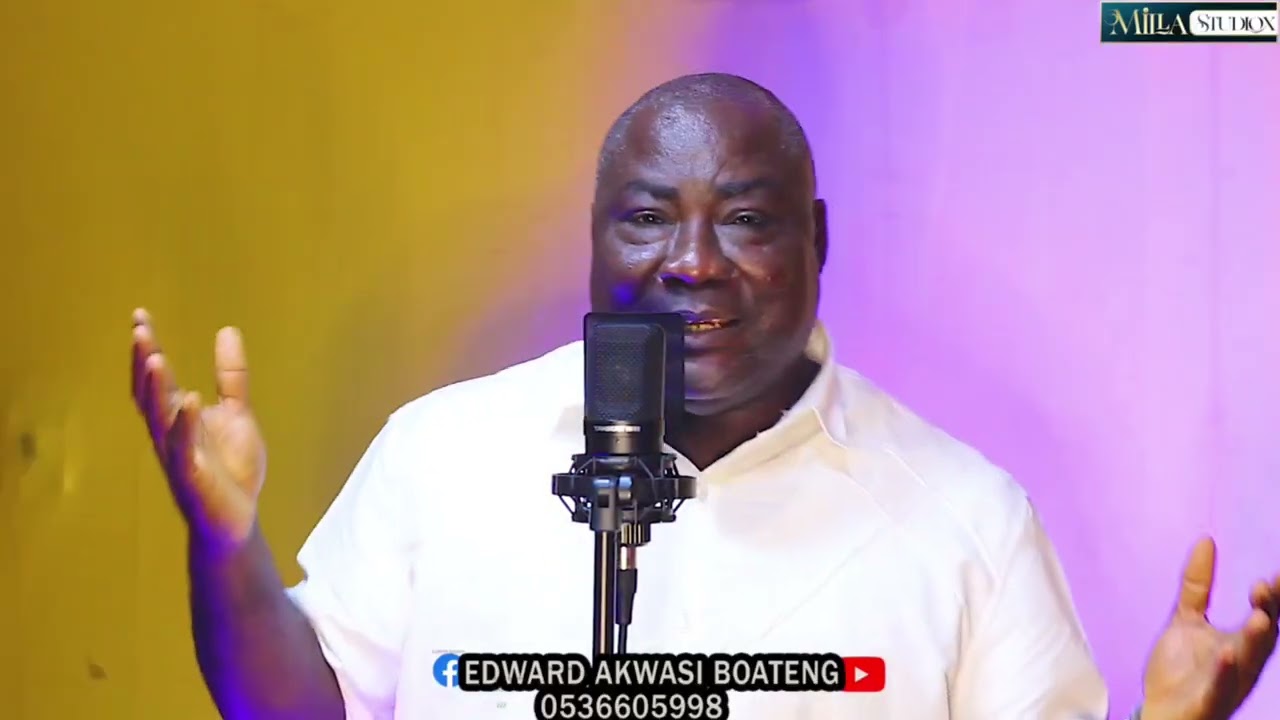 WOW EDWARD AKWASI BOATENG SINGS THE LATE REV KUSI BERKO SONG 🎵