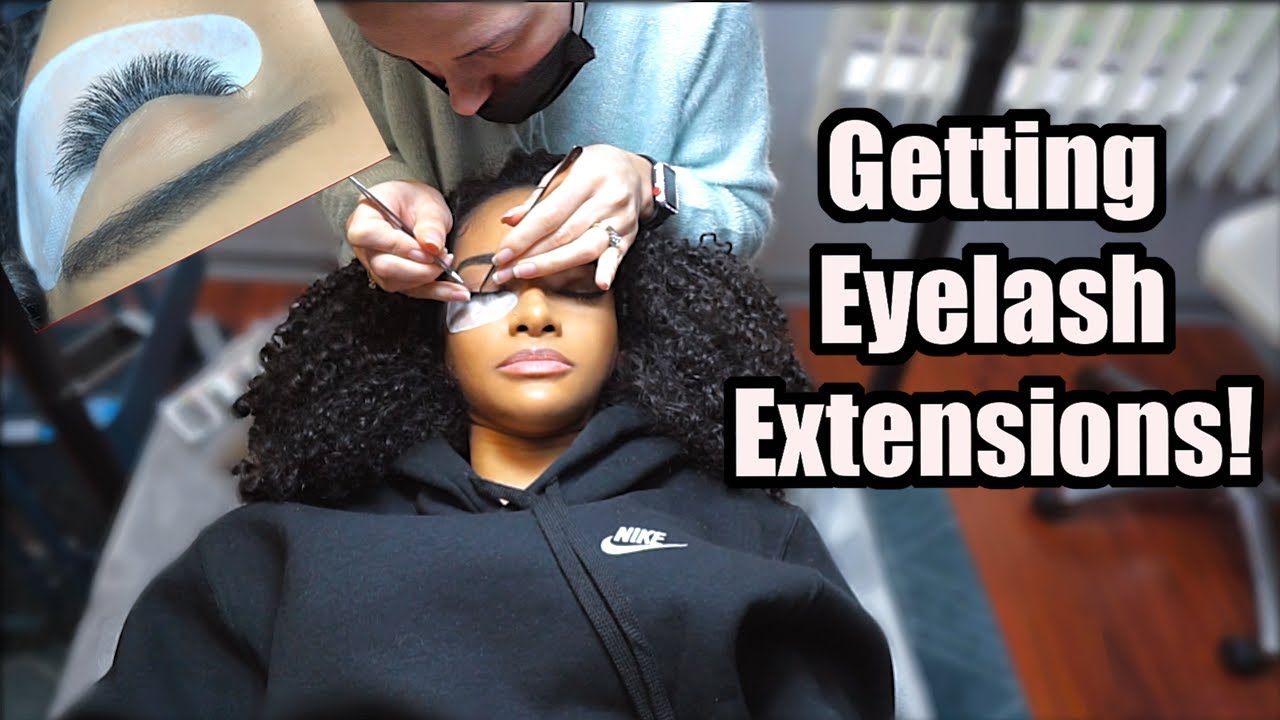 Getting Eyelash Extensions for the FIRST Time | Come With Me!