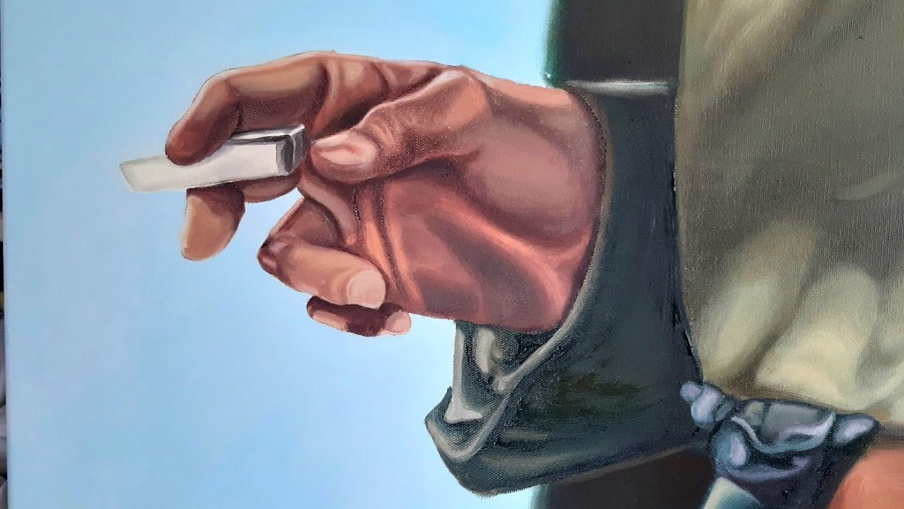 Yağlıboya el çalışması | oilpainting hand