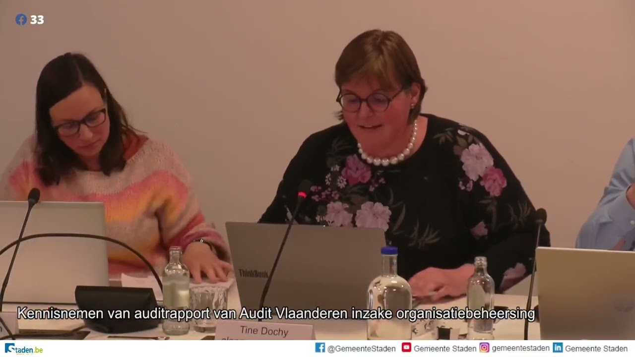 Gemeente- en OCMW-raad Staden van donderdag 24 april 2025