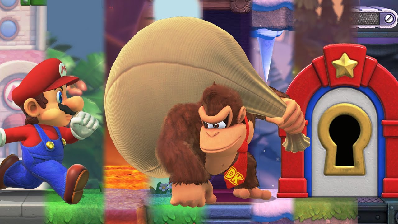 ALL 16 Expert Level | Mario Vs Donkey Kong (Switch)