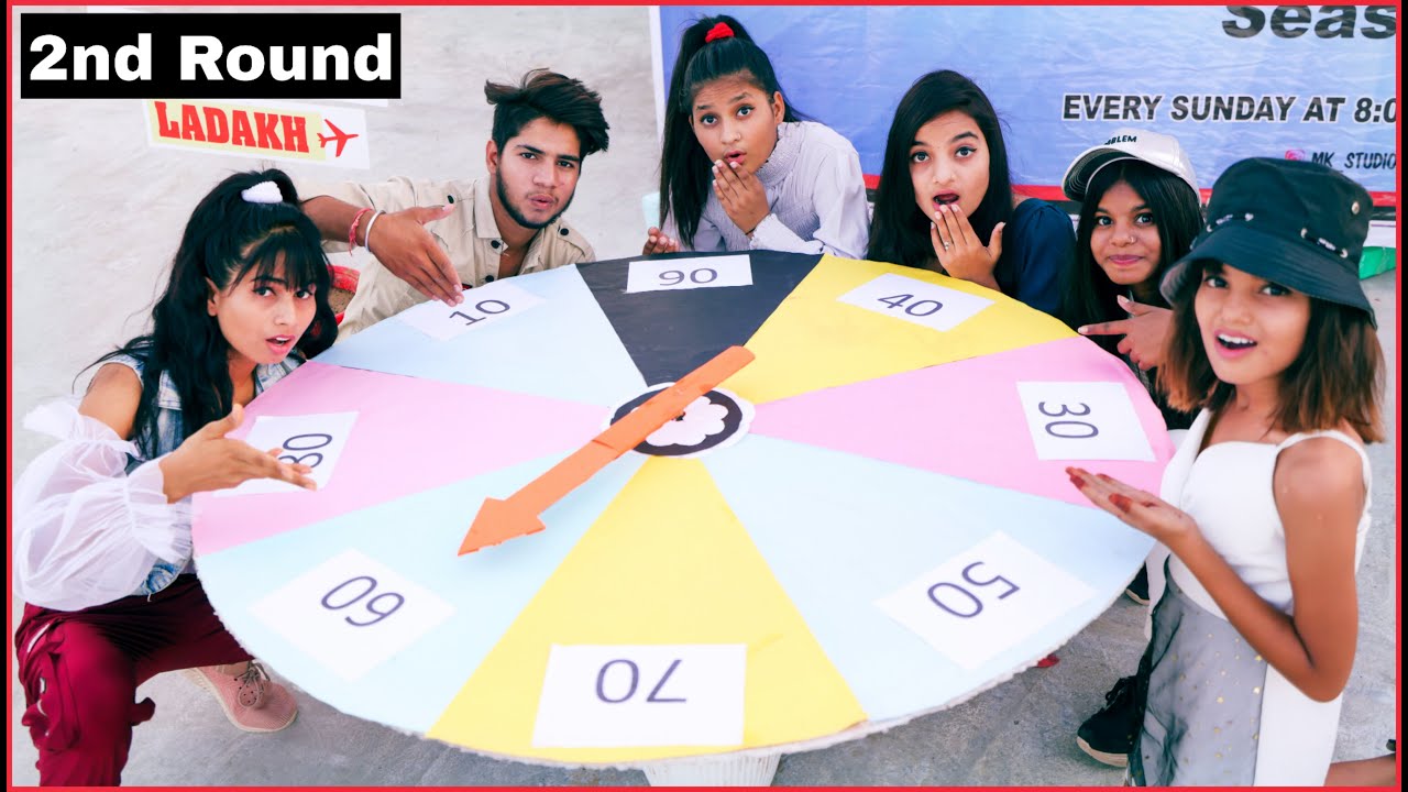 Spin Challenge 😱 2nd Round | Kon Jitega Challenge 🏆S-2 | Mk Studio vlog