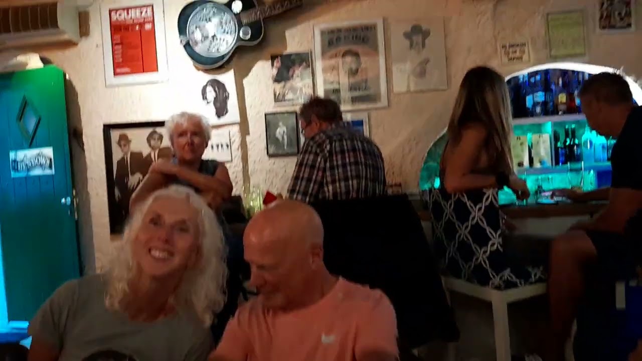 Skiathos The Admiral Rock n Roll pub September 3rd 2023