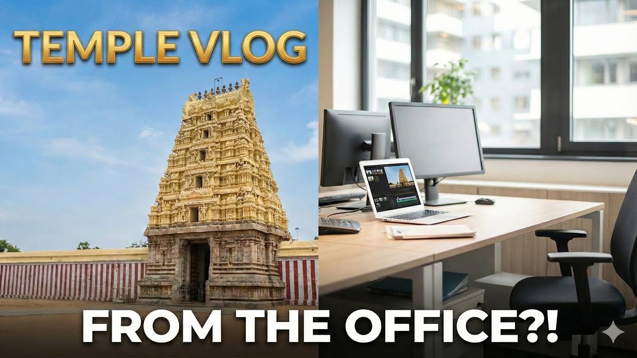 Temple vlog in HCLtech Bengalore 
