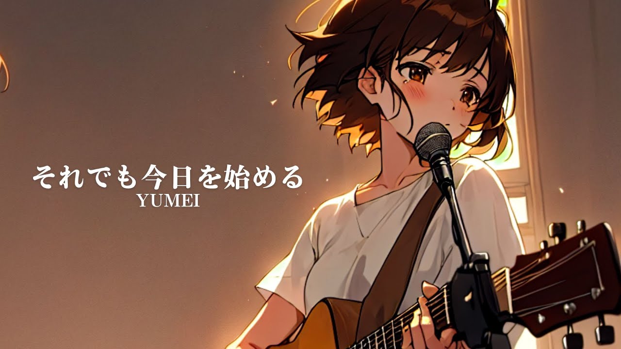 【感動する歌】それでも今日を始める – Yumei | 切ない希望の歌・前向きなバラード