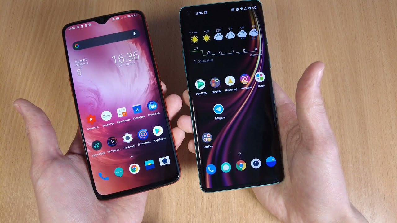 Oneplus 8 распаковка и сравнение с oneplus 7