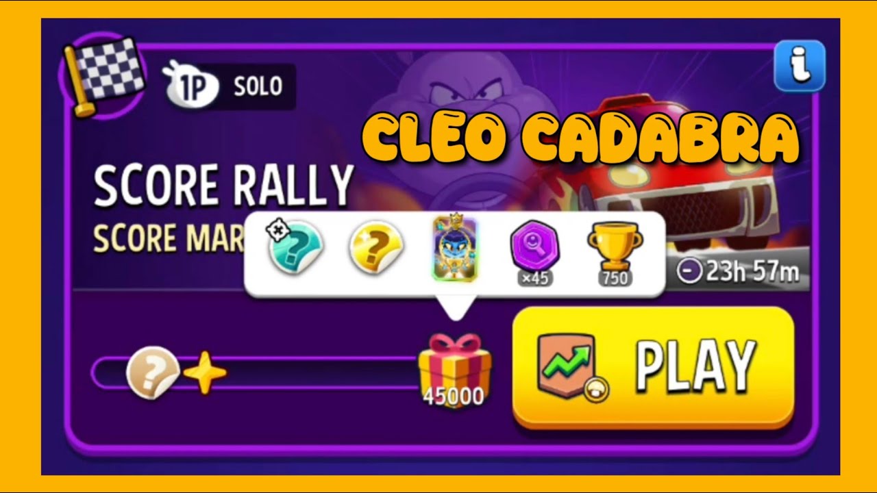 Score market solo challenge|score rally|match masters