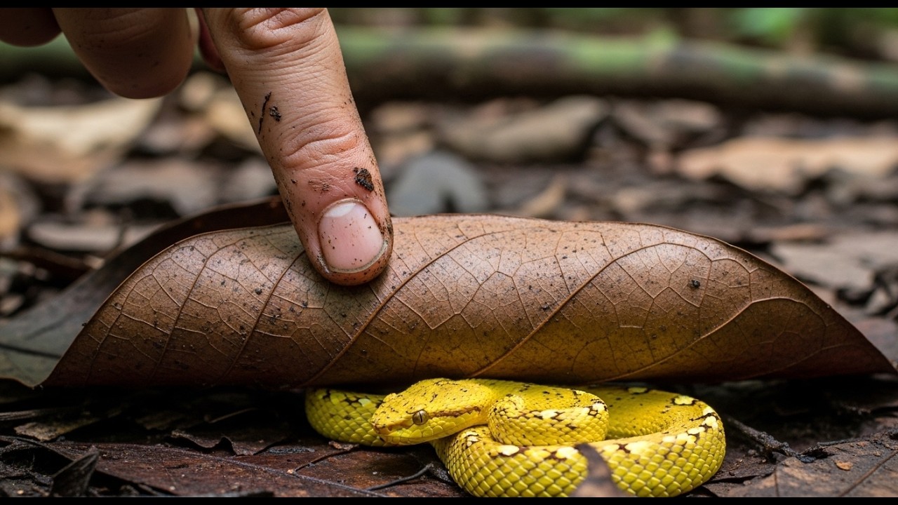 What’s Actually Hiding Under 500 Rainforest Leaves? Special episode 1