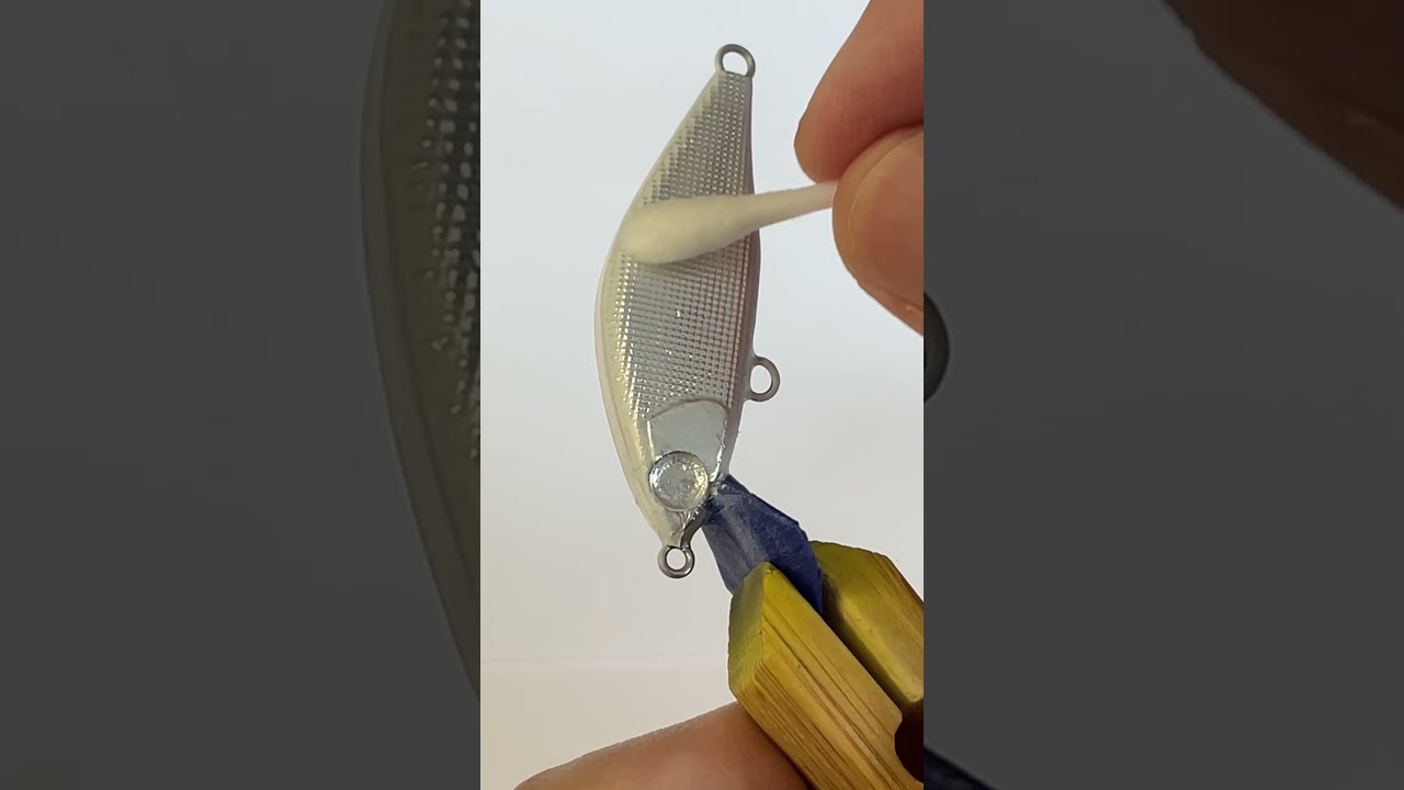 🎨 DIY Airbrush Lure – 45mm Sinking Minnow