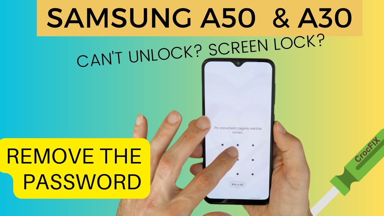 Разблокировка Samsung A50 A50S A30 A30S - Удаление пароля - Полный сброс