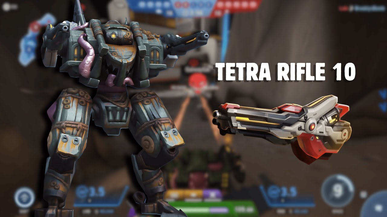 Tetra Rifle 10 Is Definitely Worth The Credits &mdash; Orion-Tetra Loadout | Mech Arena