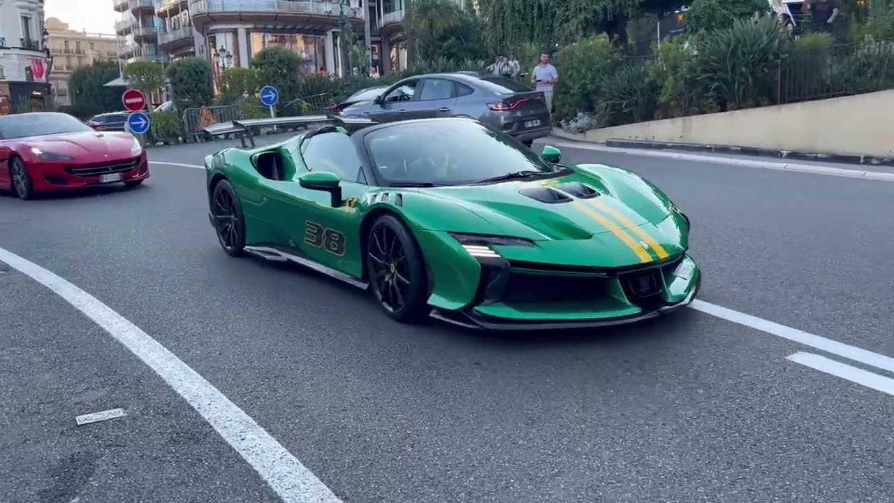 Rare Ferrari SF90 XX Spider in Monaco