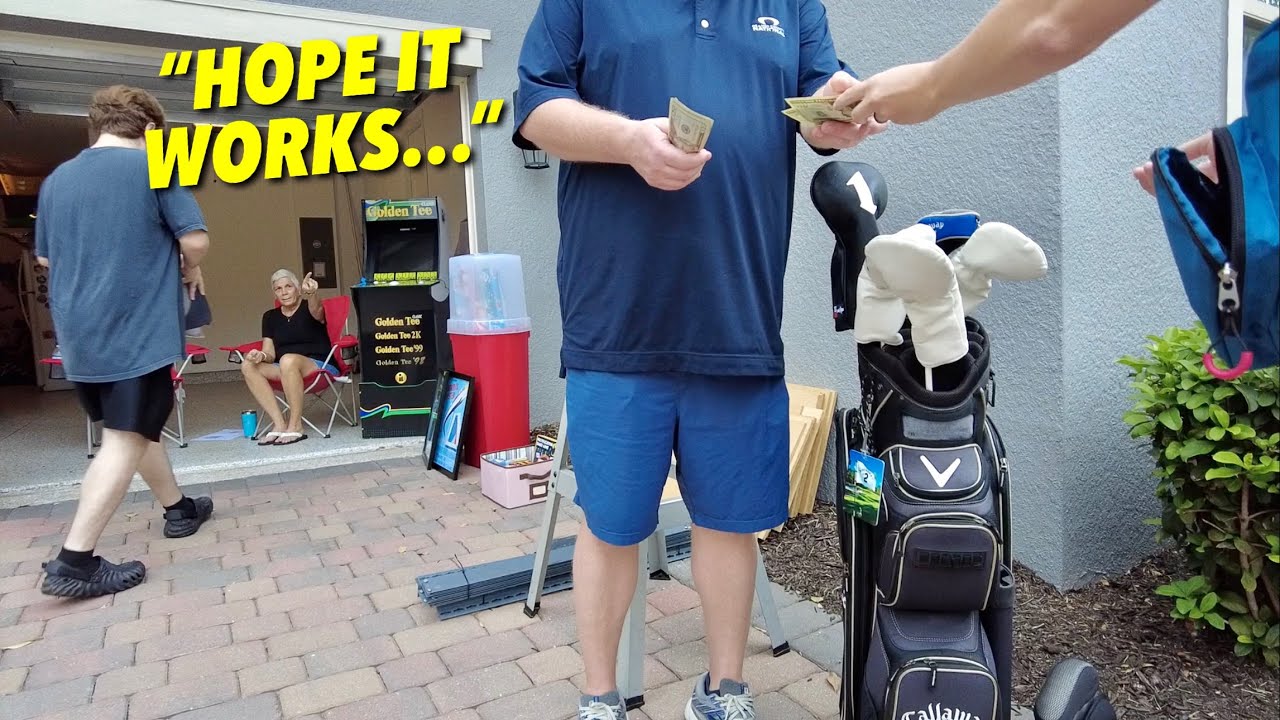 OUR MOST INSANE YARD SALE FIND EVER... If It Works!!