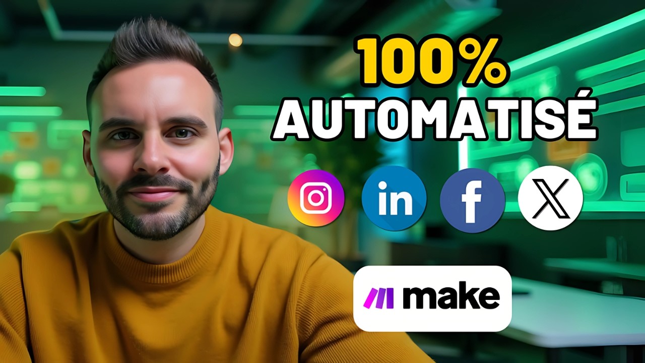 Comment automatiser tes réseaux sociaux avec Make (Tuto complet)