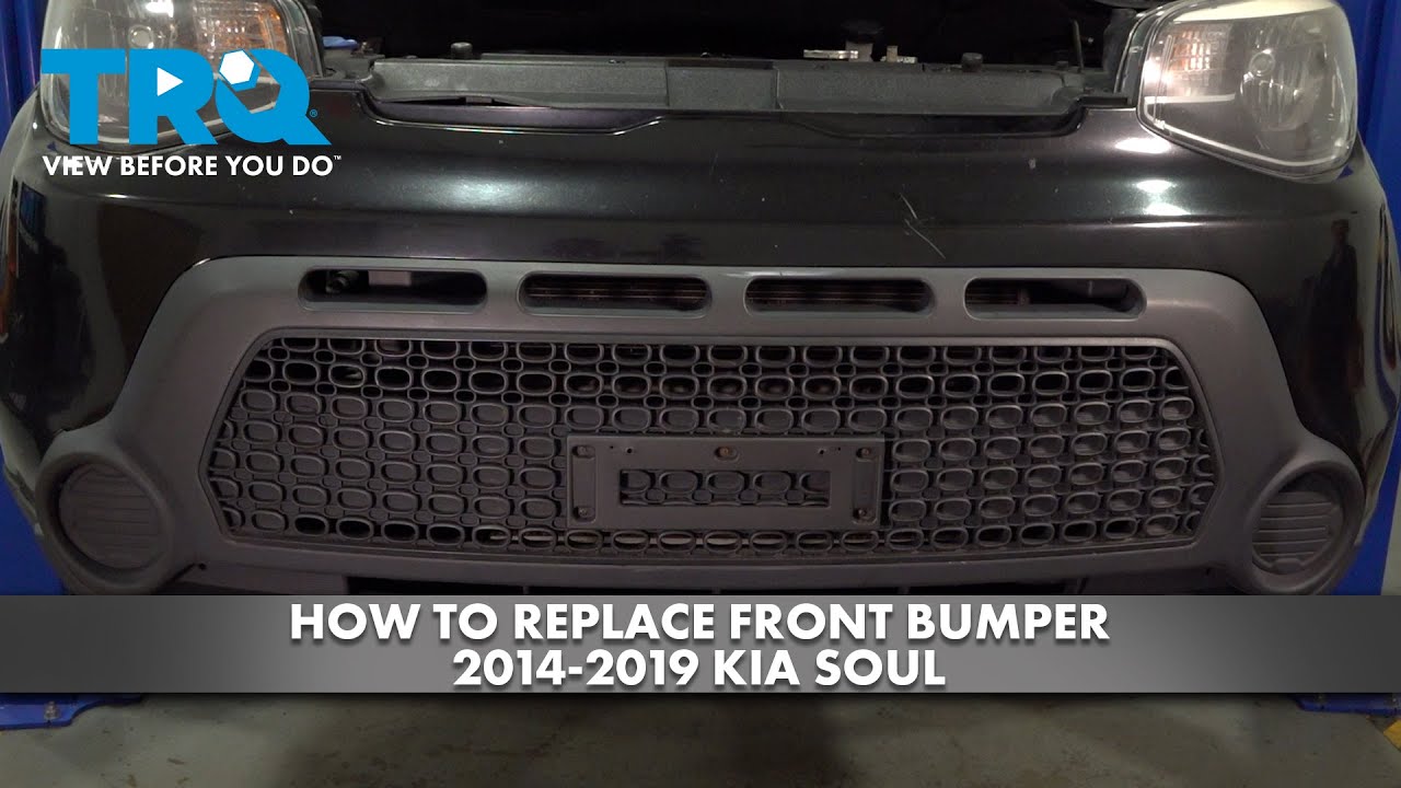 How to Replace Front Bumper 2014-2019 Kia Soul