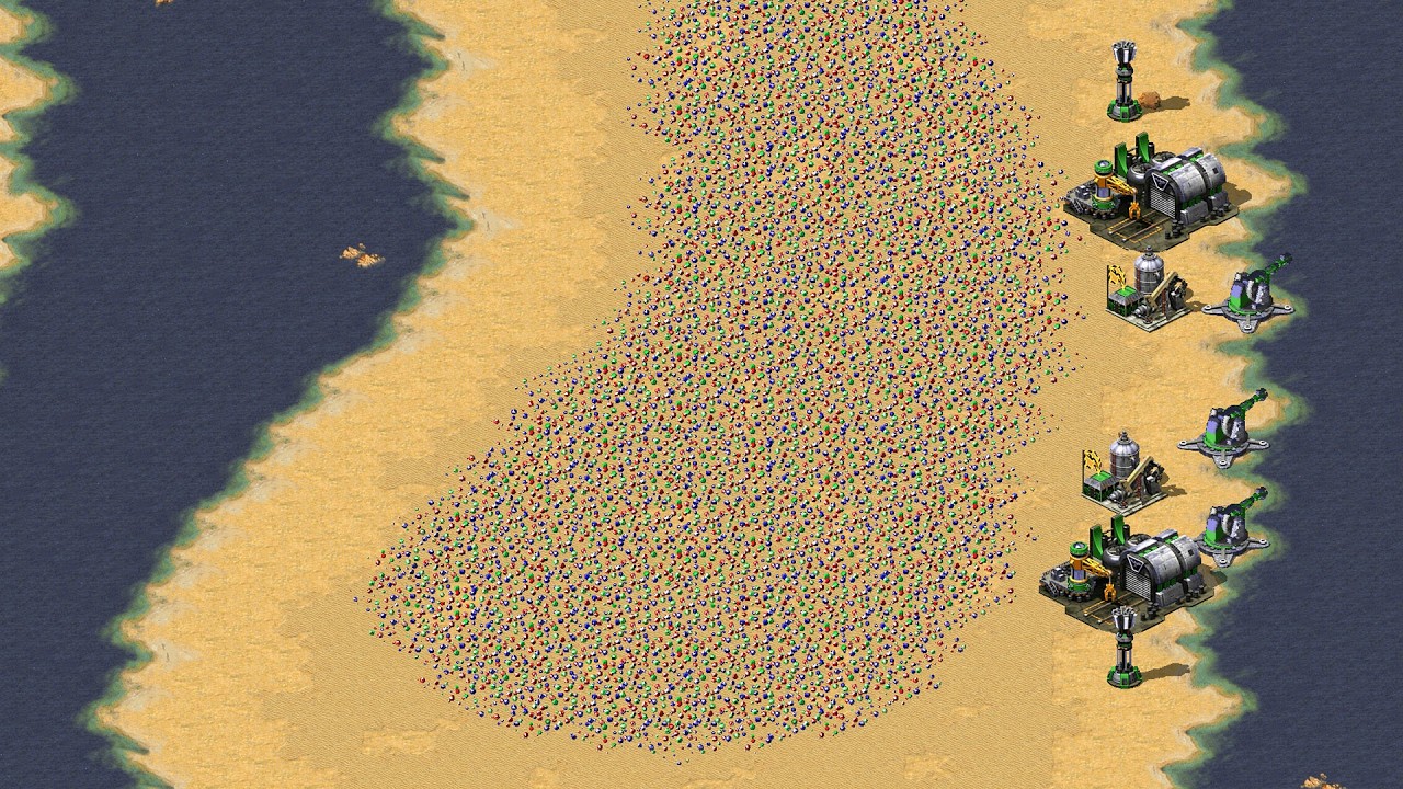 Red Alert 2 | Yuri's Revenge | 7 vs 1 | Wicked City 2026 Defence Strong Before Super Extra Hard AI