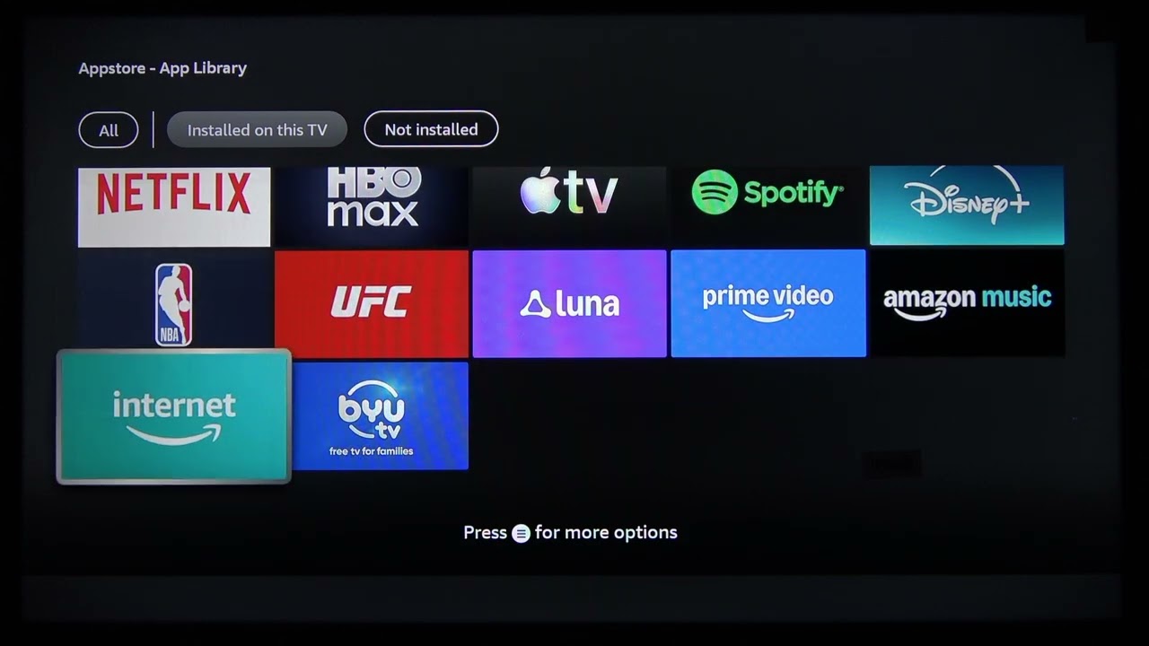 JVC Smart TV &ndash; Jak odinstalować aplikacje